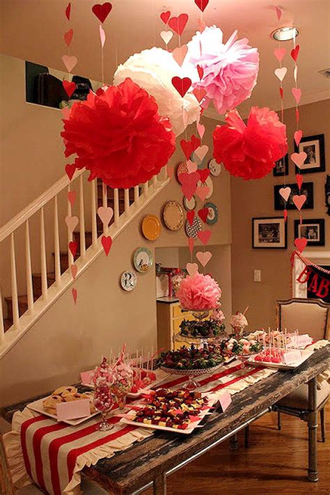 44 Romantic Valentines Party Decor Ideas #decor #party #valentines in