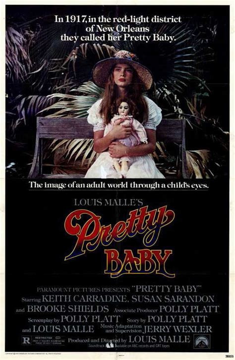 Pretty Baby Poster Movie X In Cm X Cm Brooke Shields Keith Carradine Susan Sarandon