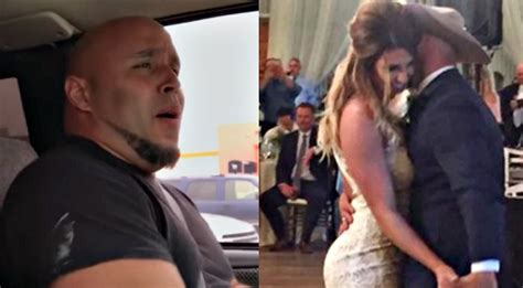 tennessee whiskey dad shocks newlyweds with wedding reception surprise