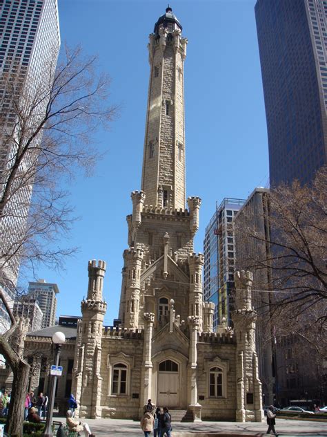Water Tower Chicago Il Chicago Water Tower Water Tower Tower