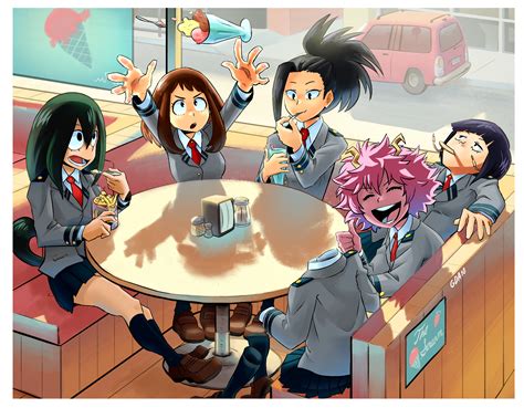 Girls Day Out Bnha By Chipsgowoah On Newgrounds