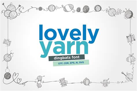 Lovely Yarn Font Fonts Hut