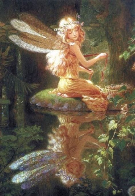 Pin by Artist Julia R on Fairies, elves and gnomes | Fairytale art