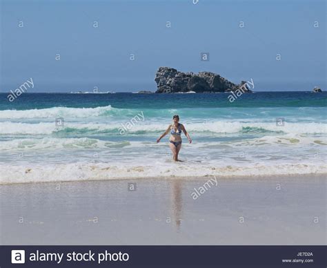 Woman Beach Bikini France High Resolution Stock Photography And Images