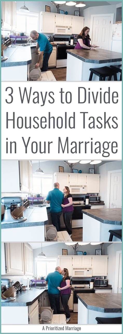 Dividing Housework In Your Marriage Three Ways To Work Together Household Chores List