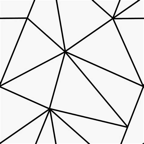 Zara Mono Geometric Wallpaper White Black I Love Wallpaper
