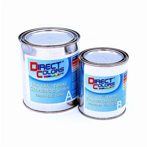 It suits both indoor and outdoor areas where you can apply the coatings with. Concrete Countertop Epoxy Sealer | Direct Colors