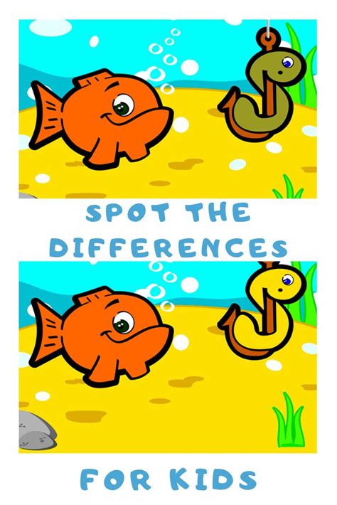 Además, prestan mucha más atención a las palabras que escuchan, por lo que el vocabulario será muy importante en estos juegos educativos para niños de cuatro años. Find the differences for KIDS | Spot the difference kids ...