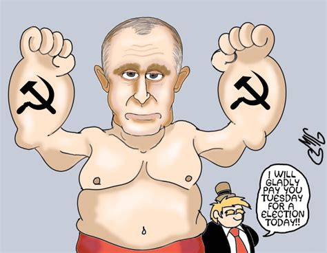 Putin The Russian Man Toons Mag