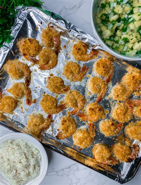 Crispy Baked Coconut Shrimp Recipe The Savvy Spoon