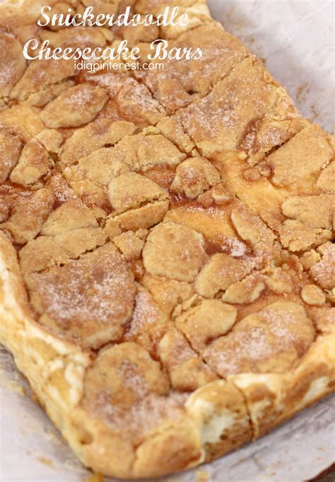 Mix with an electric mixer until smooth and uniform dough forms. Snickerdoodle Cheesecake Bars | Recipe | Snickerdoodle ...