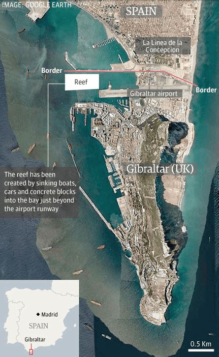 Gibraltar Row Spain Misinformed Over Artificial Reef Fishing The