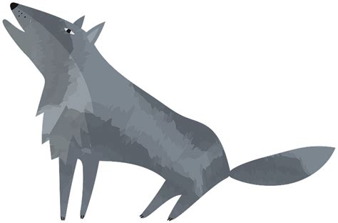 Howling Wolf Clipart Free Download Transparent Png Creazilla