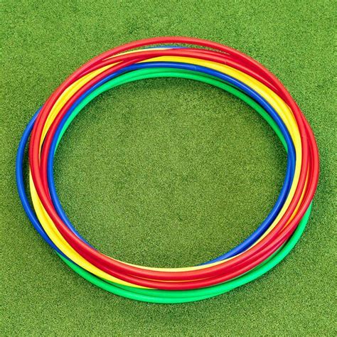12x Large Multi Hula Hoops Childrens Adult Fitness Exercise Plastic
