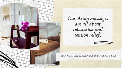 Table Shower Shangri La Wellness Gta Asian Massage Spa Youtube