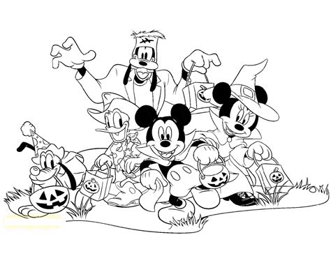 Let's say donald duck or goofy which have more of a complex figure, so it must be easier for younger kids. Mickey Mouse Halloween Coloring Pages | K5 Worksheets