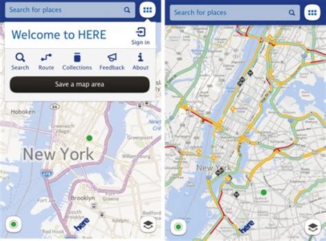 Nokia Launched Free Mapping Service Called Here Maps