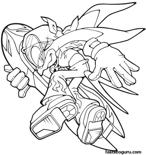 Sonic coloring pages will appeal to all lovers of the blue hedgehog. Printable Sonic the Hedgehog Wave Coloring pages