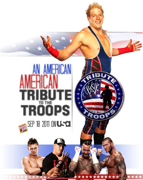 Wwe Tribute To The Troops 2011 Poster By Mattiazingale On Deviantart
