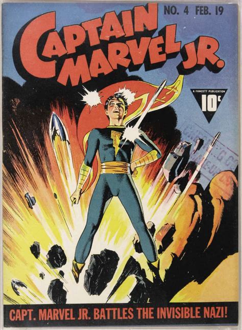 Captain Marvel Jr 4 13fiche Fawcett Comic Book Plus