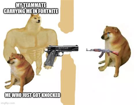 Buff Doge Vs Cheems Imgflip