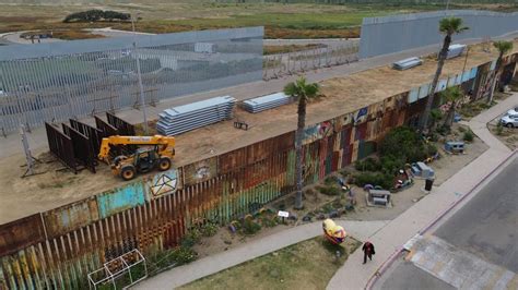GalerÍa Avanzan Trabajos Del Muro Fronterizo Playas De Tijuana