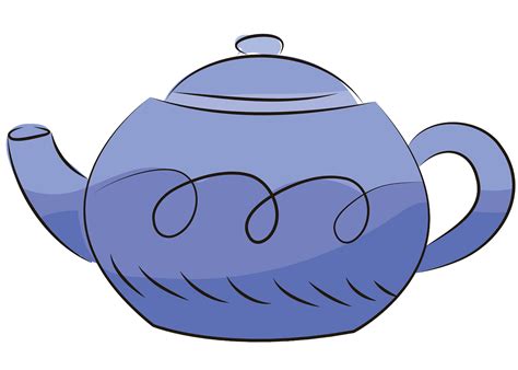 Teapot With Flowers Clipart Teapot Png Download Pot Of Tea Clipart