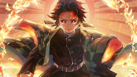 Demon slayer kimetsu no yaiba tanjirou kamado main character japanese manga creative art. Kimetsu No Yaiba Hd Wallpaper For Pc - Top Anime Wallpaper