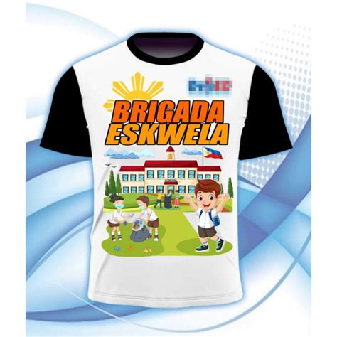 Brigada Eskwela Design 1 Sublimation Shirt Shopee Philippines