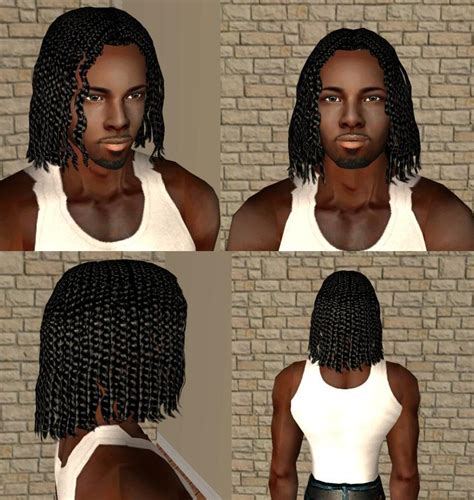 Mod The Sims Jayurbans Dreadlock Textures For Da Brothas