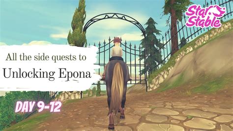 Old All The Side Quests To Epona 🌸 Day 9 12 Star Stable Online