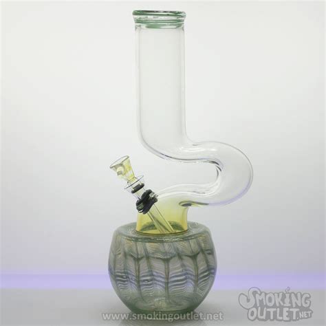 Downstem Perc Single Chamber Feathered Oxbow Bong Smoking Outlet