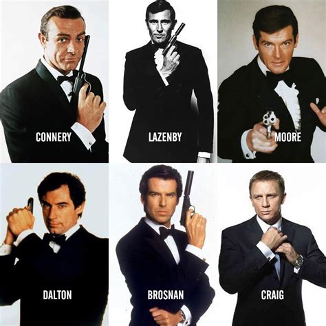 Whos Your Bond Of Choice In 2022 James Bond Actors James Bond