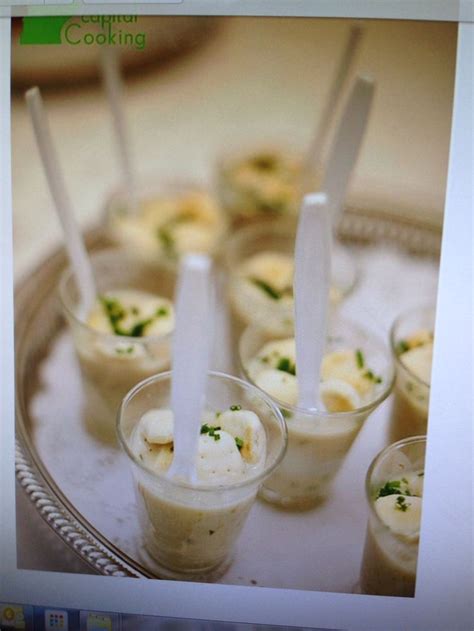 And clam chowder is one of our favorites. Clam chowder shooters for passed hor d oeuvres | Clam ...
