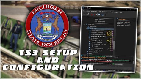 Ts3 Setup And Configuration Michigan State Roleplay Youtube