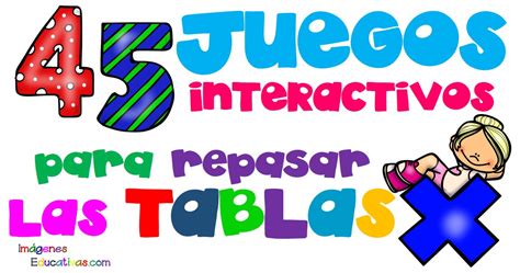 Preescolar interactivo, mexico city, mexico. 45 juegos interactivos para repasar las tablas de ...