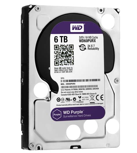 Wd Purple Now Shipping In 6 Tb Capacities Techpowerup