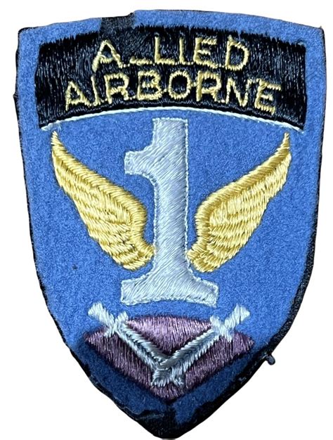 Clements Militaria Us First Allied Airborne Army Formation Patch