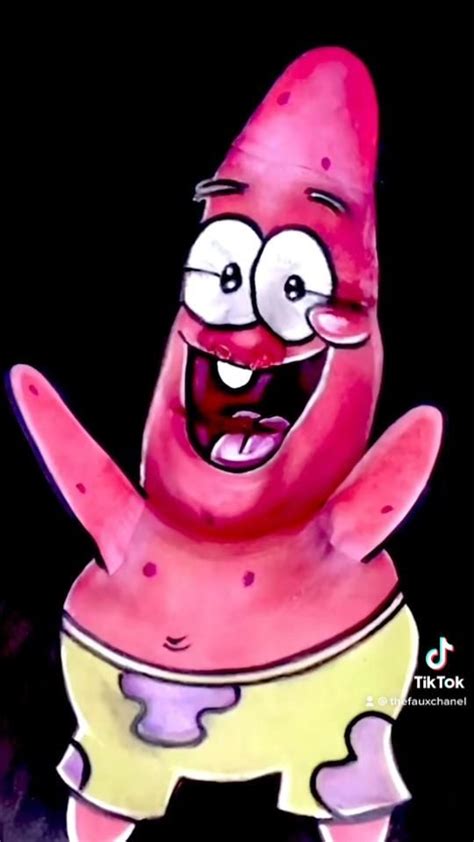 Patrick Star ⭐️ Spongebob Squarepants Funny Tiktok Makeup And Body