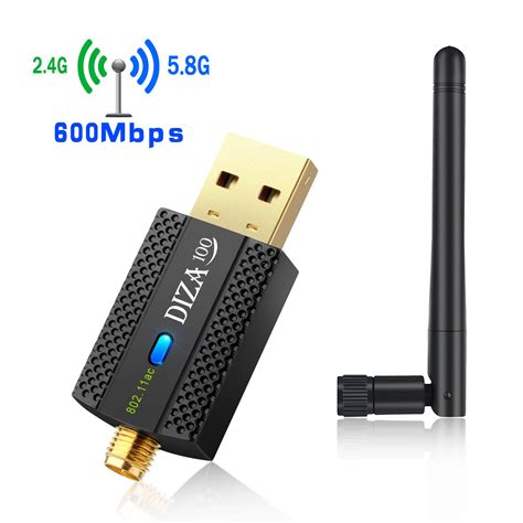 Wireless Usb Wifi Adapter Ac 600mbps Dual Band 24g150mbps 58g