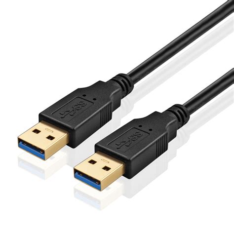Usb 30 Cable A Male To A Male 15 Ft Type A To A Male Premium Gold Plated Superspeed Usb