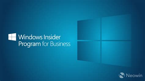 Wip4biz Microsoft Announces Windows Insider Program For Business Neowin