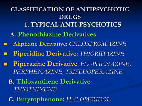 Ppt Anti Psychotic Drugs Powerpoint Presentation Id456024