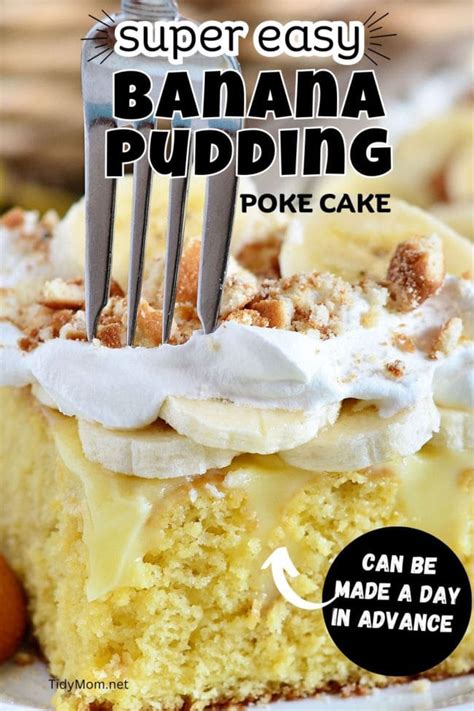 Banana Pudding Poke Cake Video Tidymom