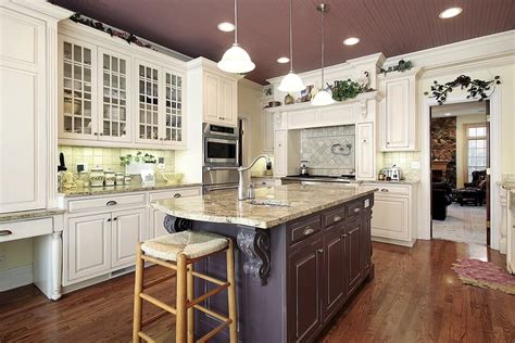 I still prefer white kitchens. 31 "New" Custom White Kitchen Designs with Natural Wood Islands