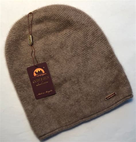 100 Cashmere Beanie Hat Made In Mongolia Etsy Cashmere Beanie