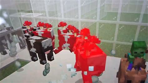 Minecraft Cows Mooshroom Brown Youtube