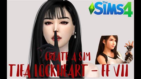 Tifa Lockhart The Sims 4 Create A Sim Youtube
