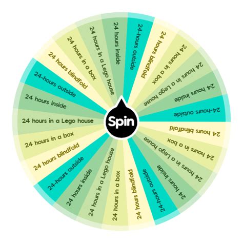 24 Hour Challenges Spin The Wheel App