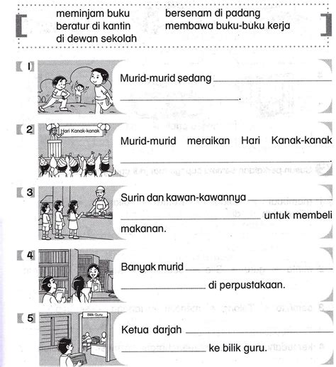 Bahasa Melayu Tahun 2 Latihan Dan Aktiviti Kindergarten Worksheets Images